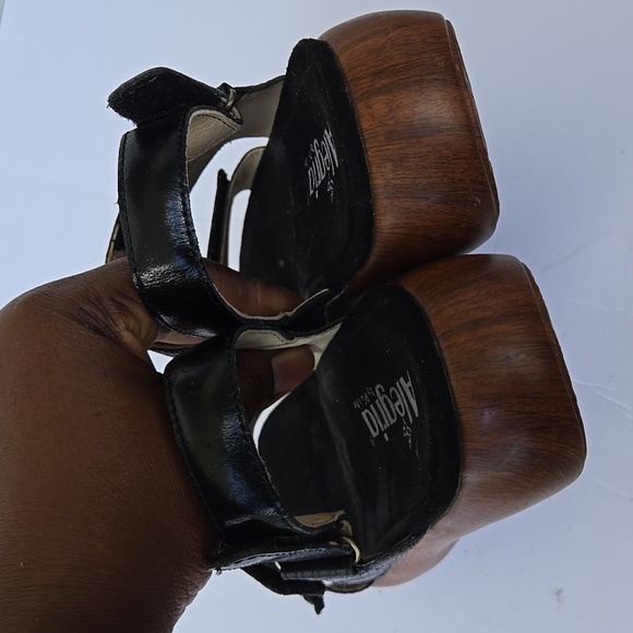 Alegria Bailee Woven Noir Sandal Slip Resistant Summer Shoes Size 38 - Picture 6 of 10